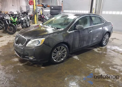 2013 Buick Verano Leather Group from USA, damaged, VIN 1G4PS5SK7D4138732